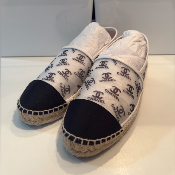 Chanel CC Espadrilles 38 - Picture 6 of 6